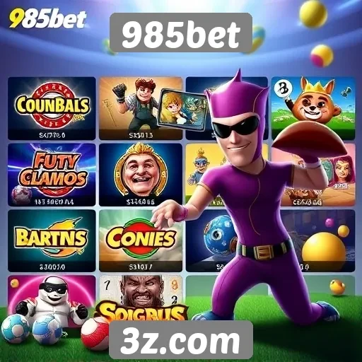985bet : Variedade de jogos disponíveis na plataforma 985bet